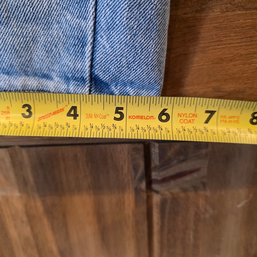 Calvin Klein Jeans Women 10 Light Blue Excellent Vintage High Waist Mom Tapered - Picture 5 of 9